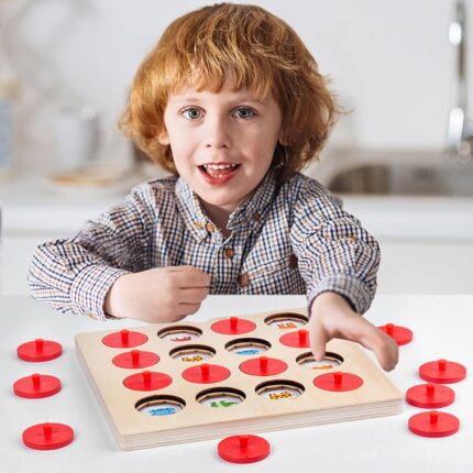 Jeu de Mémoire Montessori pour Enfants