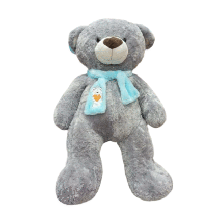 Nounours Géant Gris (160 cm)