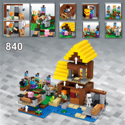 Minecraft Set de Construction Ferme Cottage – 840 Pièces