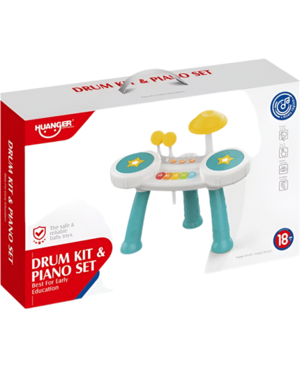 Jouet Musical Batterie et Piano – Huanger