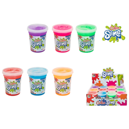 Pot de Slime 100 ml – Pack Individuel (6 variations disponibles)
