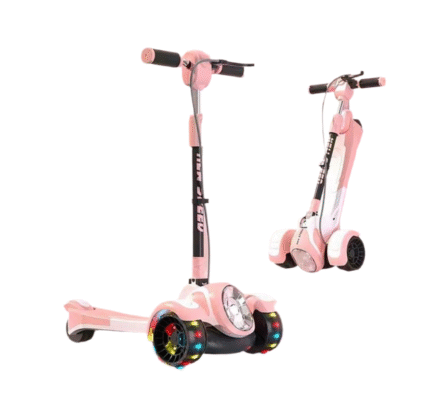 Trottinette en Métal Réglable pour Enfants