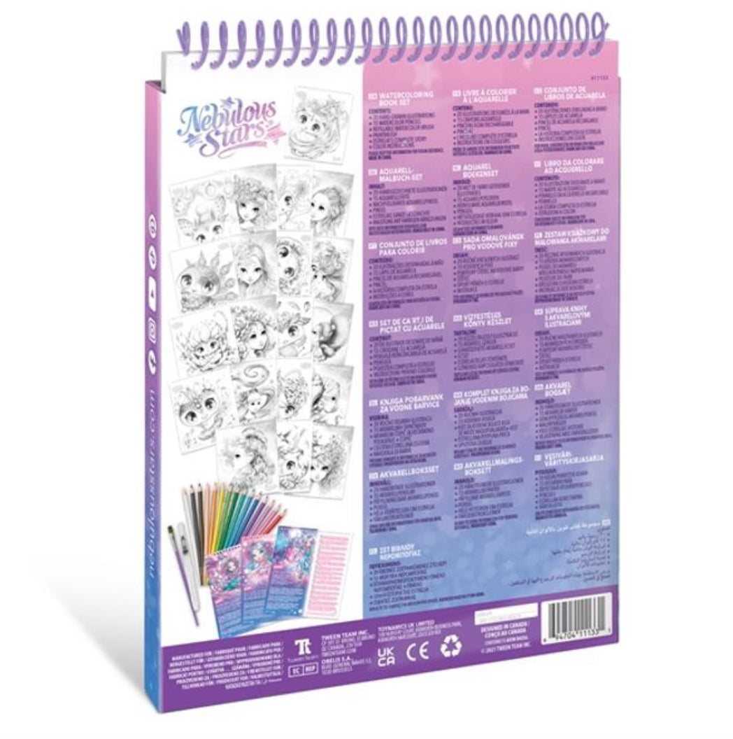 Coffret de Livres d'Aquarelle Estrelia - Nebulous Stars