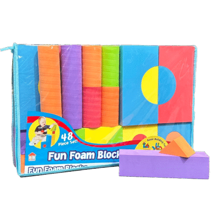 Grands Blocs de Construction en Mousse - 48 Pièces