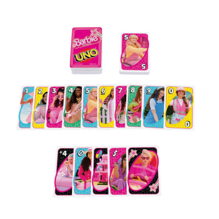UNO Barbie The Movie - Jeu de Cartes