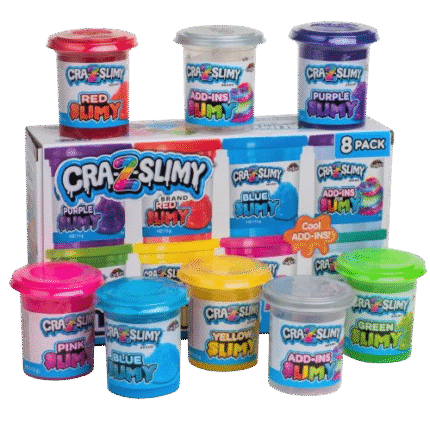 Pack de Slime Extensible et Translucide - Cra Z Slimmy
