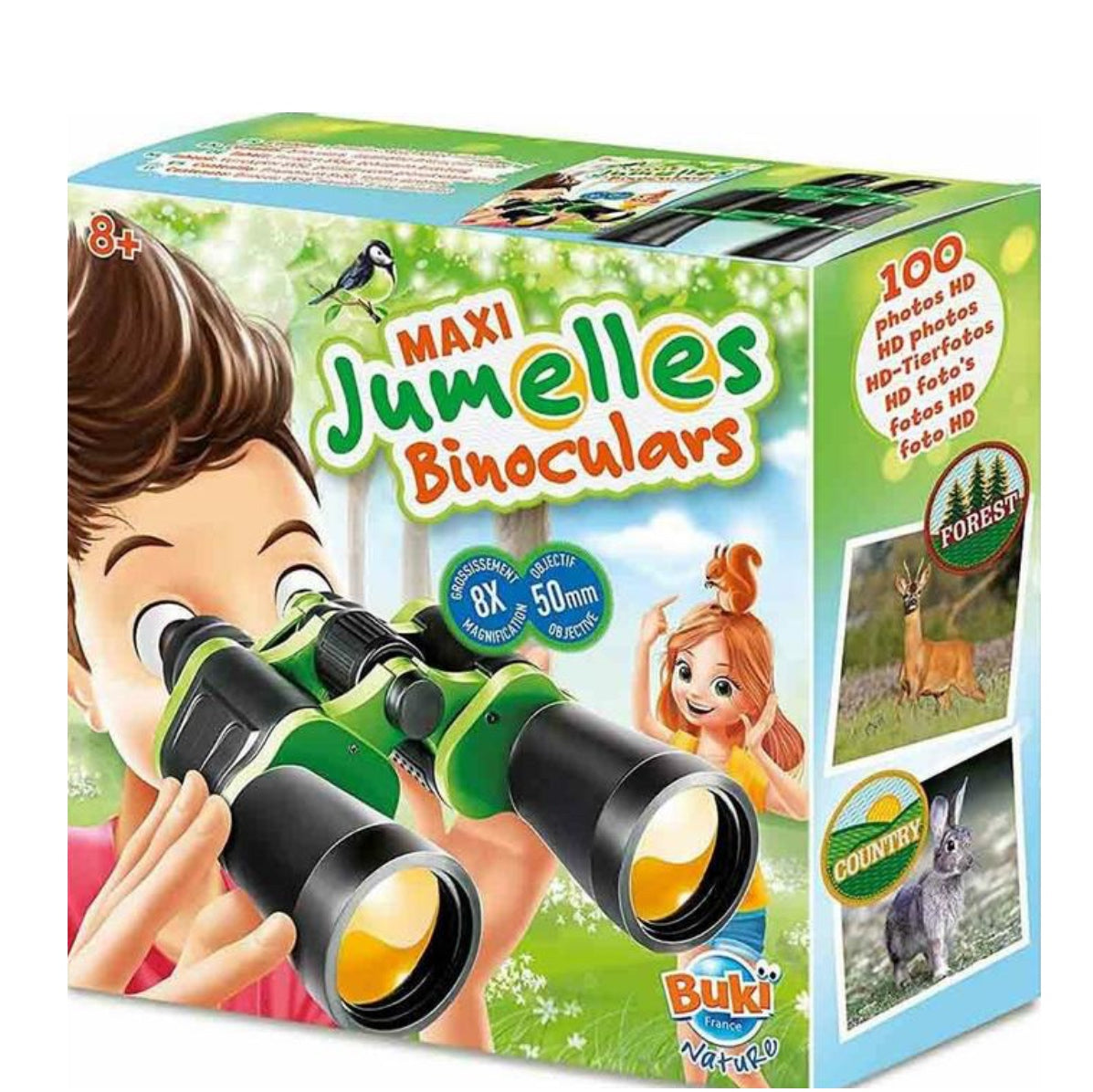 Maxi Jumelles Binoculars (8x50mm) - Buki