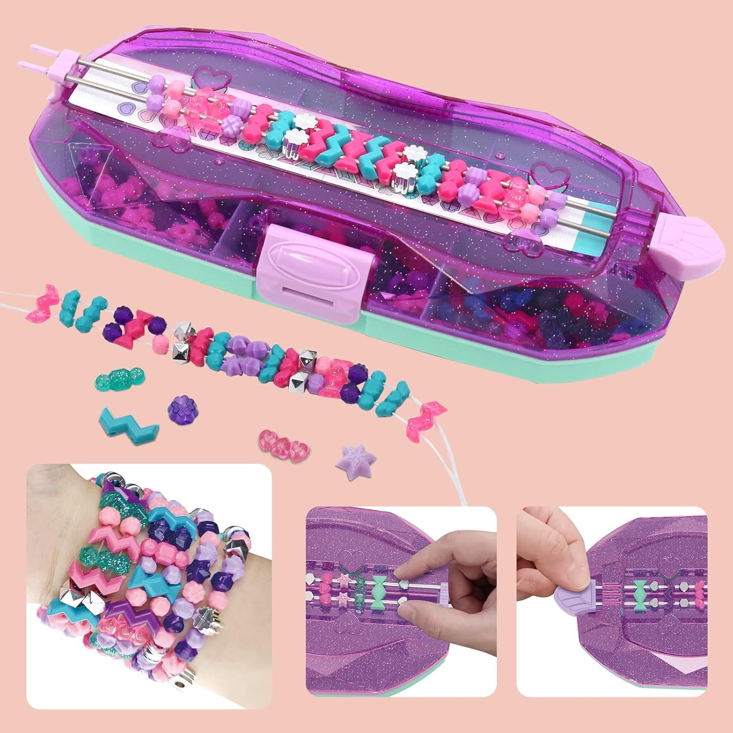Kit de Création de Bracelets Magiques - 15 Pièces