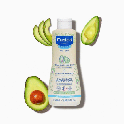 Shampoing Doux Bébé à l'Avocat BIO (200 ml) - Mustela