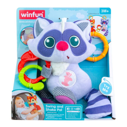 Jouet Sensoriel Raton Laveur Musical - Winfun