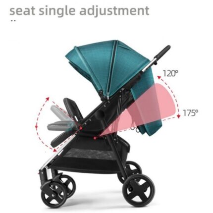 Poussette Double Compacte