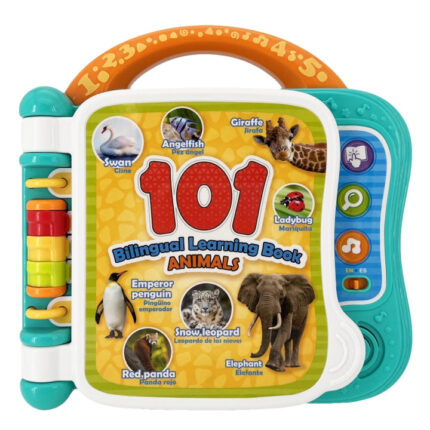 Livre d'apprentissage bilingue 101 (Animaux) - Winfun