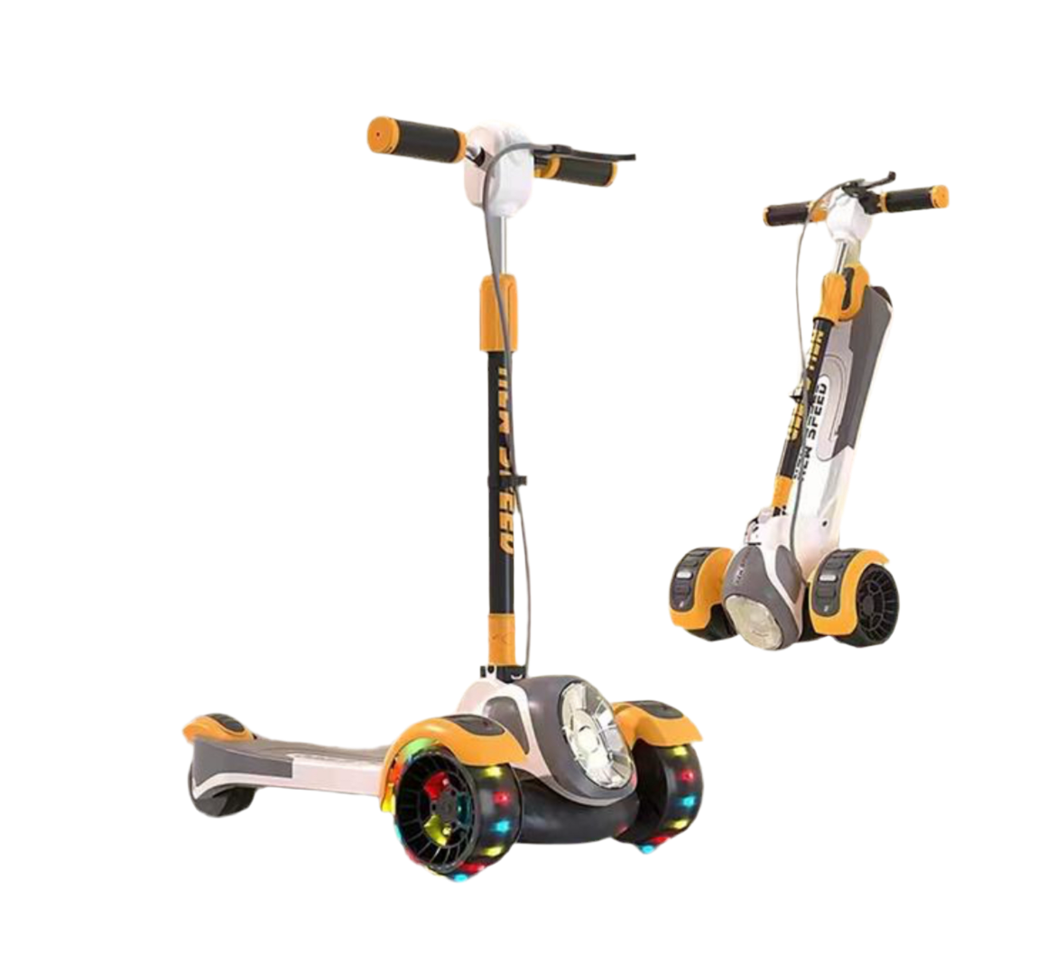 Trottinette en Métal Réglable pour Enfants