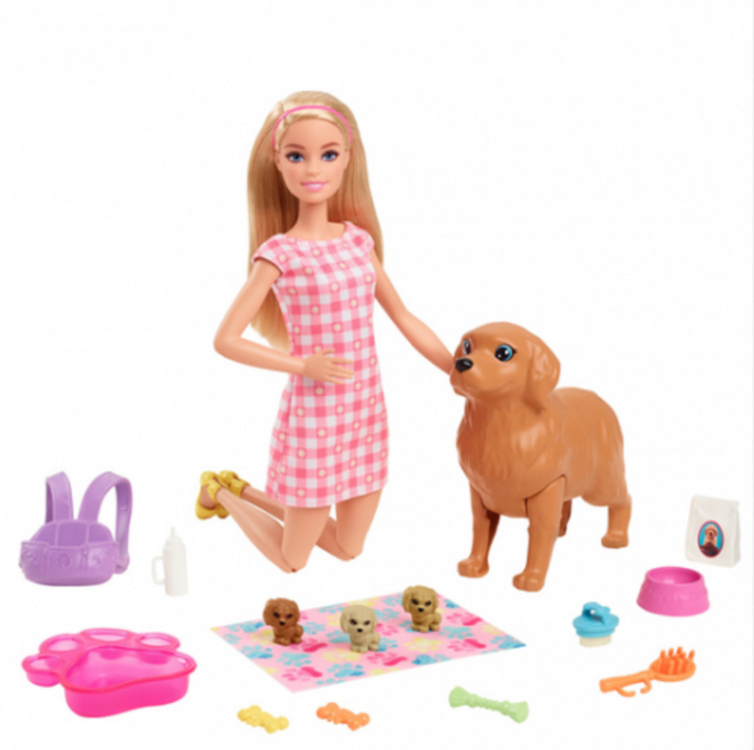 Coffret Barbie Naissance des Chiots - Mattel