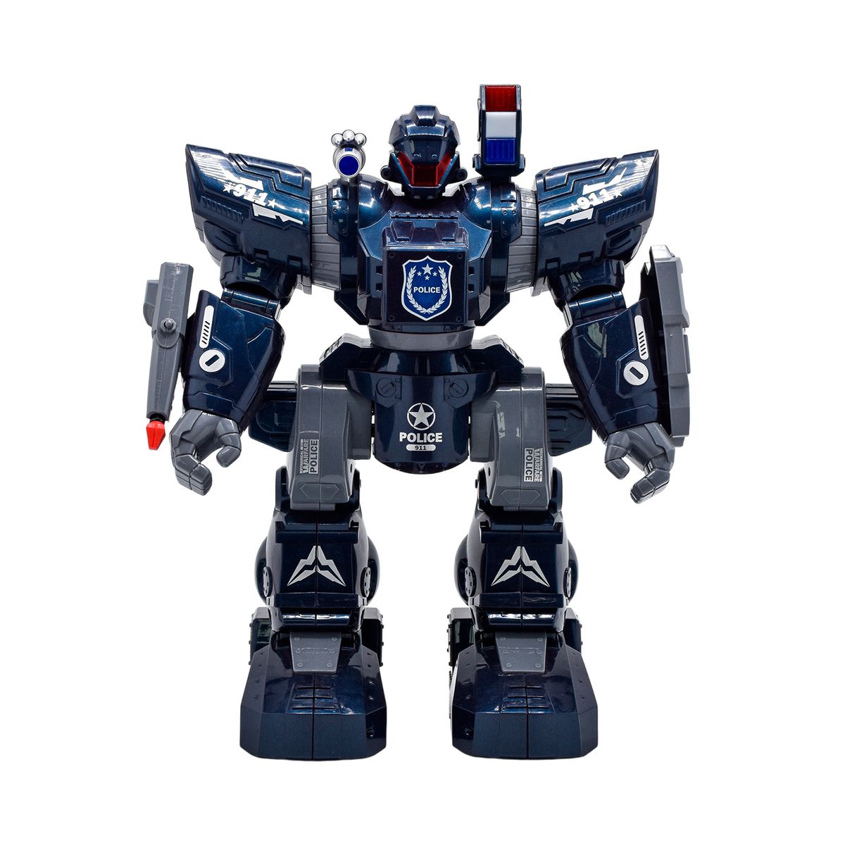 Robot Policier Interactif – Télécommandé (38 cm)