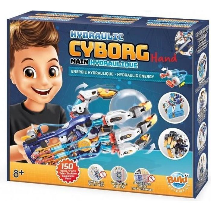 Jeu de Construction Main Hydraulique - Buki