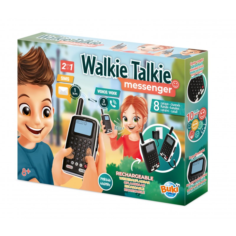 Paire de talkies-walkies multifonctions - Buki